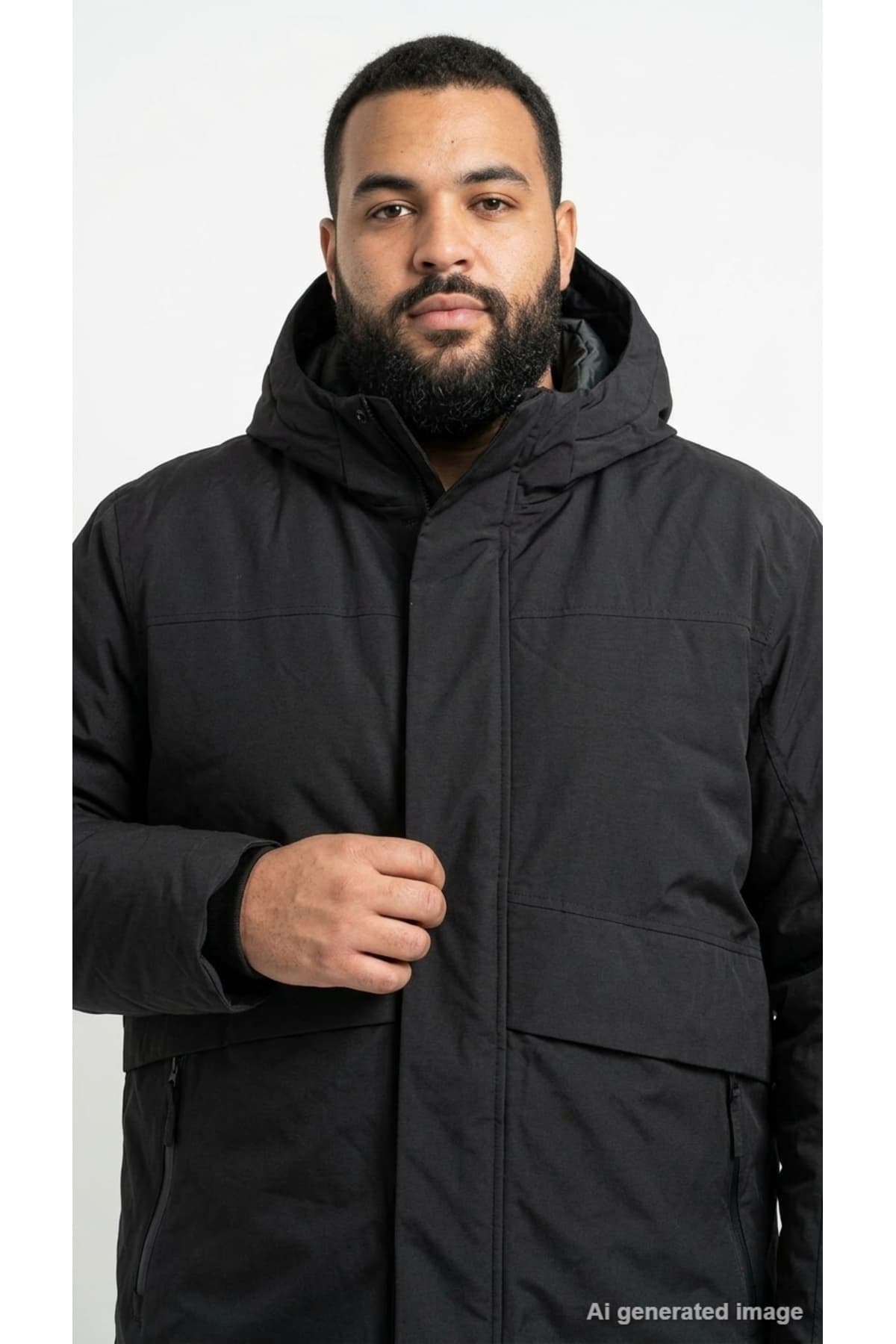 پارکا مردانه Jack & Jones مشکی کلاهدار ساده آستینبلند مدل JPRBLAMOON پارکا مردانه Jack & Jones مشکی کلاهدار ساده آستینبلند مدل JPRBLAMOON