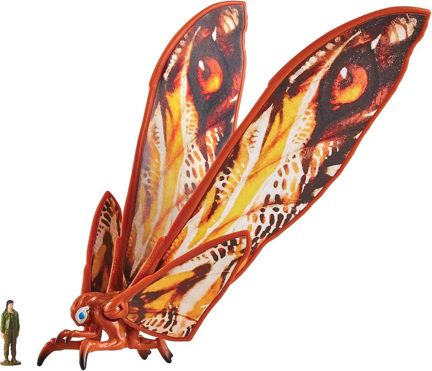 فیگور اکشن Mothra MonsterVerse Godzilla x Kong: The New Empire، 15 cm، همراه با مینی JIA 2.5 cm، مناسب 4 سال به بالا فیگور اکشن Mothra MonsterVerse Godzilla x Kong: The New Empire، 15 cm، همراه با مینی JIA 2.5 cm، مناسب 4 سال به بالا