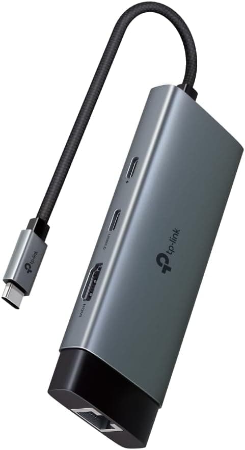 هاب USB Type-C TP-Link 6 در 1 4K HDMI PD 100W مدل UH6120C هاب USB Type-C TP-Link 6 در 1 4K HDMI PD 100W مدل UH6120C