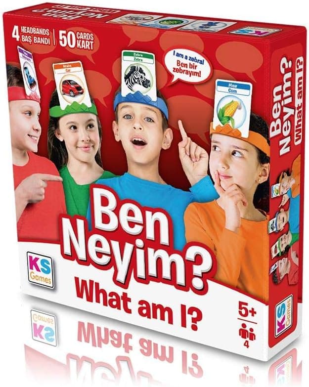 بازی رومیزی کودکان KS Games What Am I (Ben Neyim) مناسب 5 سال به بالا بازی رومیزی کودکان KS Games What Am I (Ben Neyim) مناسب 5 سال به بالا