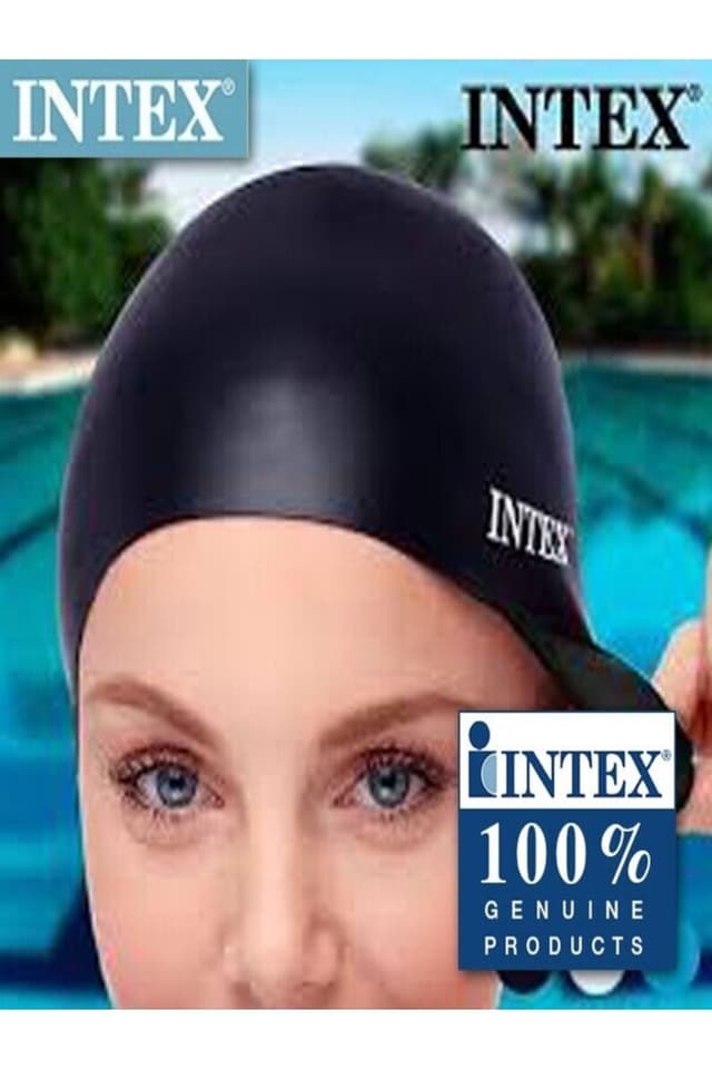 کلاه شنای سیلیکونی مناسب 8 سال به بالا Intex با طراحی انعطافپذیر کلاه شنای سیلیکونی مناسب 8 سال به بالا Intex با طراحی انعطافپذیر