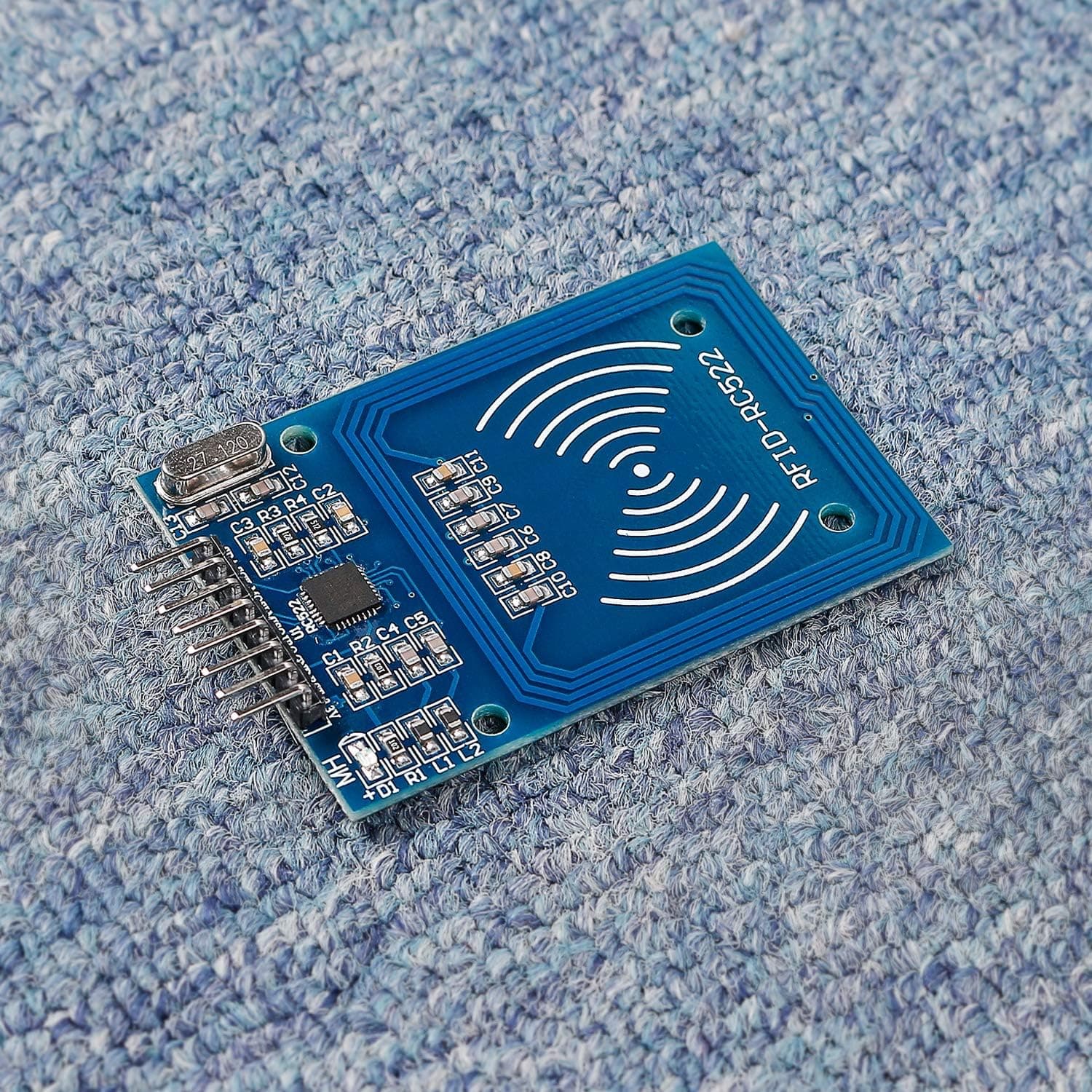 ماژول خواننده RFID RC522 SunFounder کارت سفید S50 جاکلیدی برای Arduino و Raspberry Pi ماژول خواننده RFID RC522 SunFounder کارت سفید S50 جاکلیدی برای Arduino و Raspberry Pi