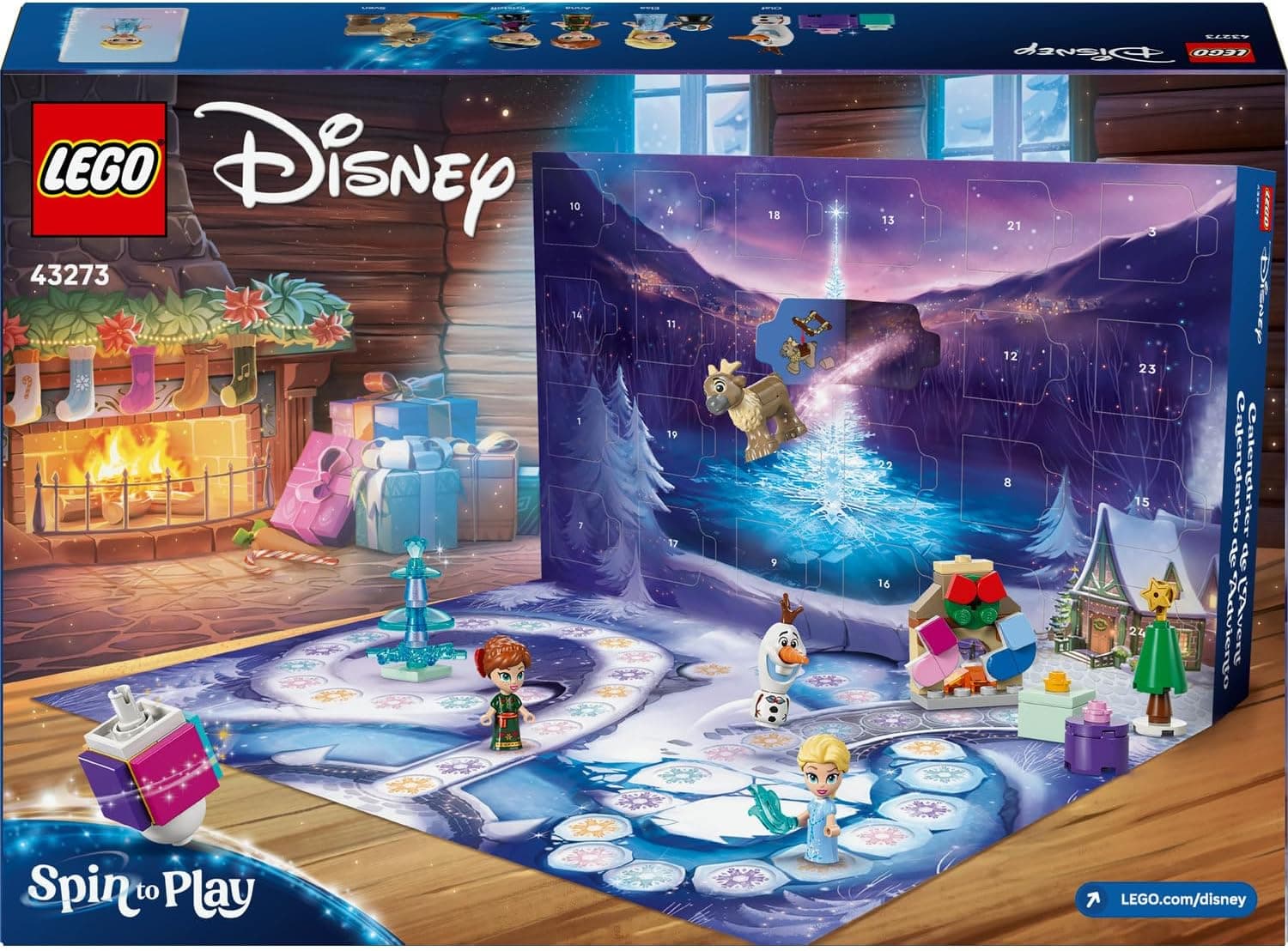 لگو Disney Karlar Ülkesi تقویم سال نو 2025 مدل 43273 لگو Disney Karlar Ülkesi تقویم سال نو 2025 مدل 43273