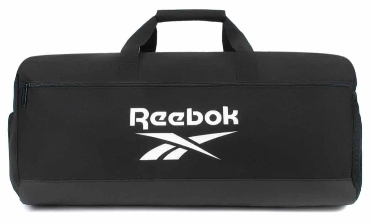 کیف ورزشی یونیسکس Reebok مشکی با بخش کفش و بند دوشی 55X25X25CM کیف ورزشی یونیسکس Reebok مشکی با بخش کفش و بند دوشی 55X25X25CM