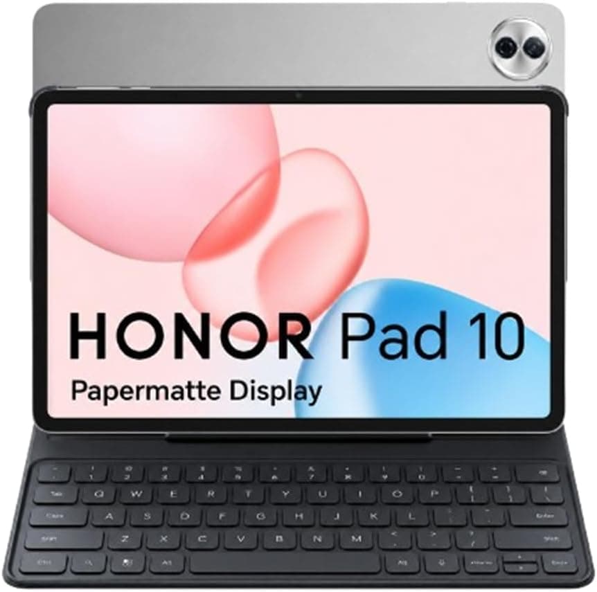 تبلت HONOR Pad 10 Wi-Fi با نمایشگر 12.1 اینچی، 8GB RAM، 256GB ROM و قاب کیبورد خاکستری دارای تأییدیه UAE تبلت HONOR Pad 10 Wi-Fi با نمایشگر 12.1 اینچی، 8GB RAM، 256GB ROM و قاب کیبورد خاکستری دارای تأییدیه UAE