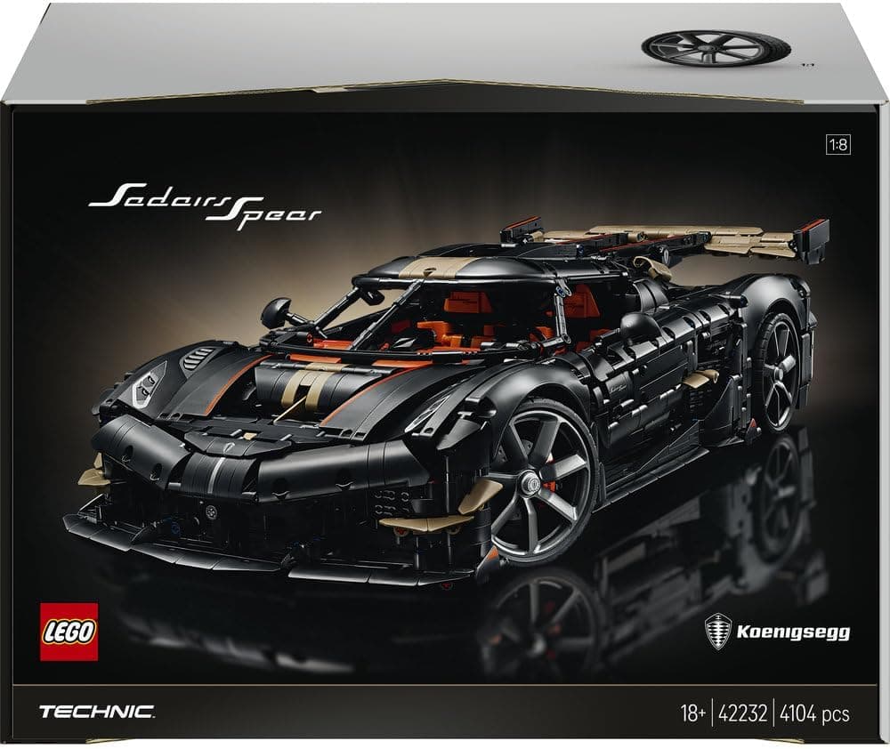 لگو Technic ماشین Megacar Koenigsegg Sadair's Spear مدل 42232 لگو Technic ماشین Megacar Koenigsegg Sadair's Spear مدل 42232