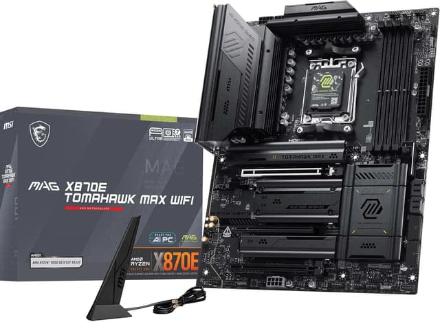 مادربرد MSI مدل MAG X870E TOMAHAWK MAX WIFI AM5 DDR5 ATX مادربرد MSI مدل MAG X870E TOMAHAWK MAX WIFI AM5 DDR5 ATX