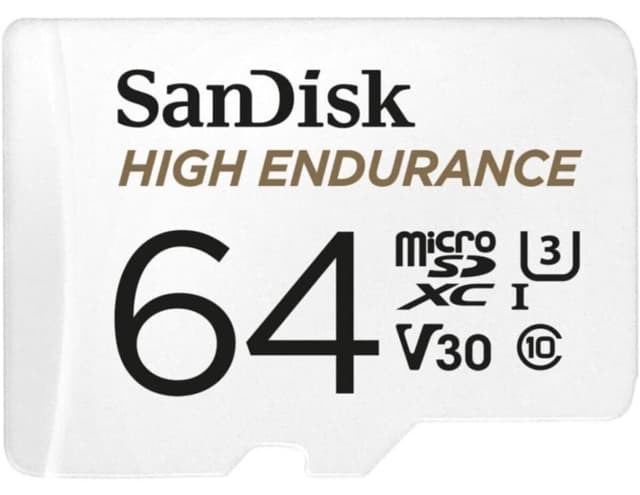 کارت حافظه Micro SDXC Sandisk 64gb با دوام بالا 100/40mb/s C10 V30 مدل Sdsqqnr-064g-gn6ıa کارت حافظه Micro SDXC Sandisk 64gb با دوام بالا 100/40mb/s C10 V30 مدل Sdsqqnr-064g-gn6ıa
