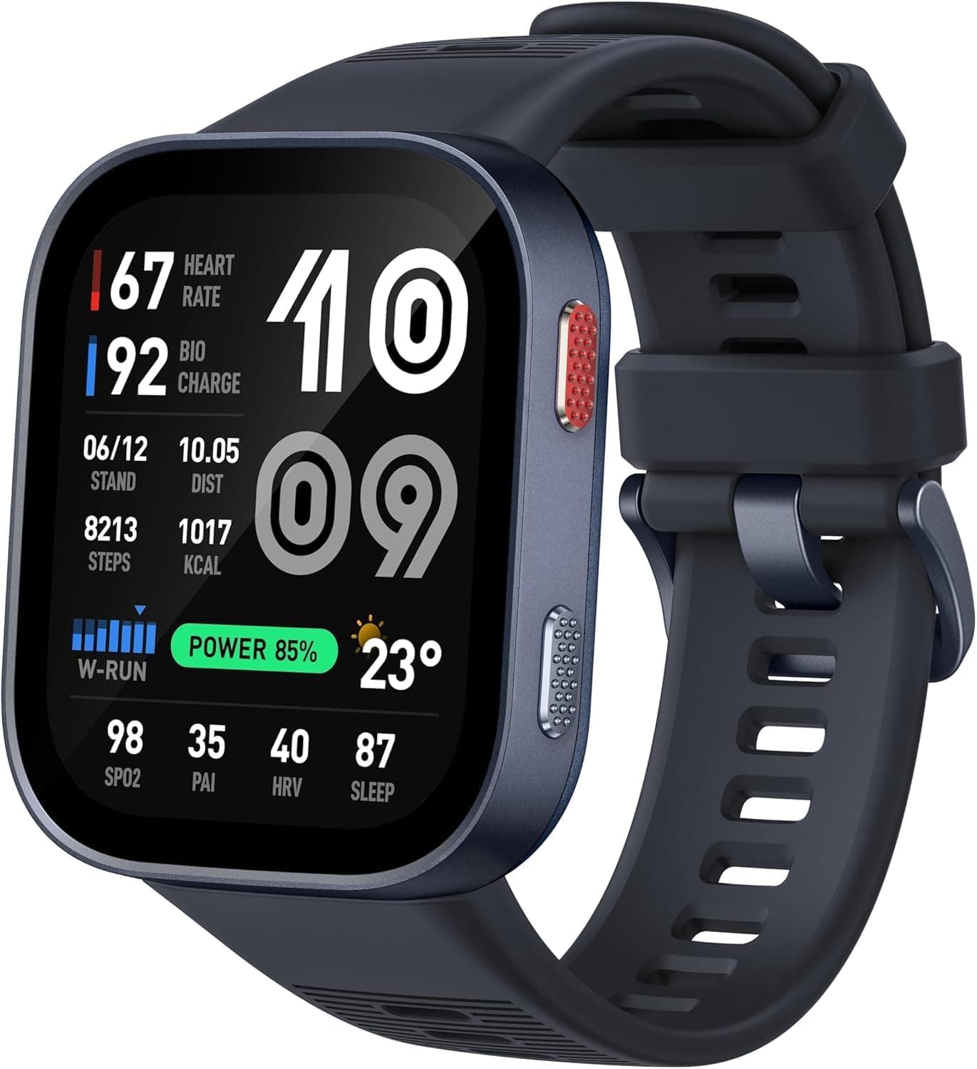 ساعت هوشمند Amazfit Bip Max 50mm با نمایشگر AMOLED و GPS آبی ساعت هوشمند Amazfit Bip Max 50mm با نمایشگر AMOLED و GPS آبی