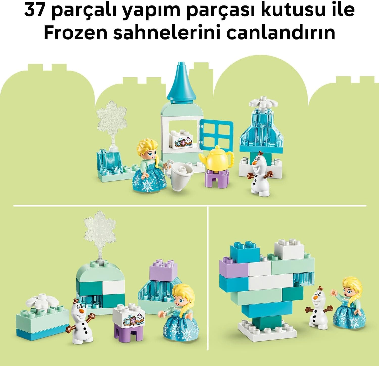 لگو DUPLO Disney جعبه خلاقیت با Elsa و Olaf در سرزمین یخزده مدل 10462 لگو DUPLO Disney جعبه خلاقیت با Elsa و Olaf در سرزمین یخزده مدل 10462