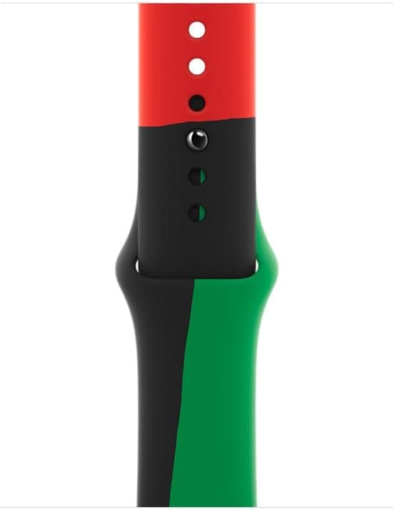 بند ساعت اسپرت Apple Watch مشکی 46mm سایز M/L بند ساعت اسپرت Apple Watch مشکی 46mm سایز M/L