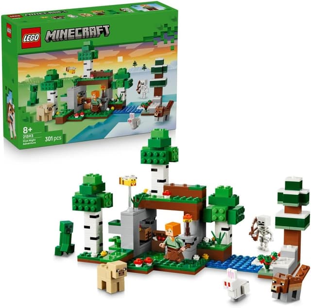 لگو 21593 Minecraft First Night Adventure لگو 21593 Minecraft First Night Adventure