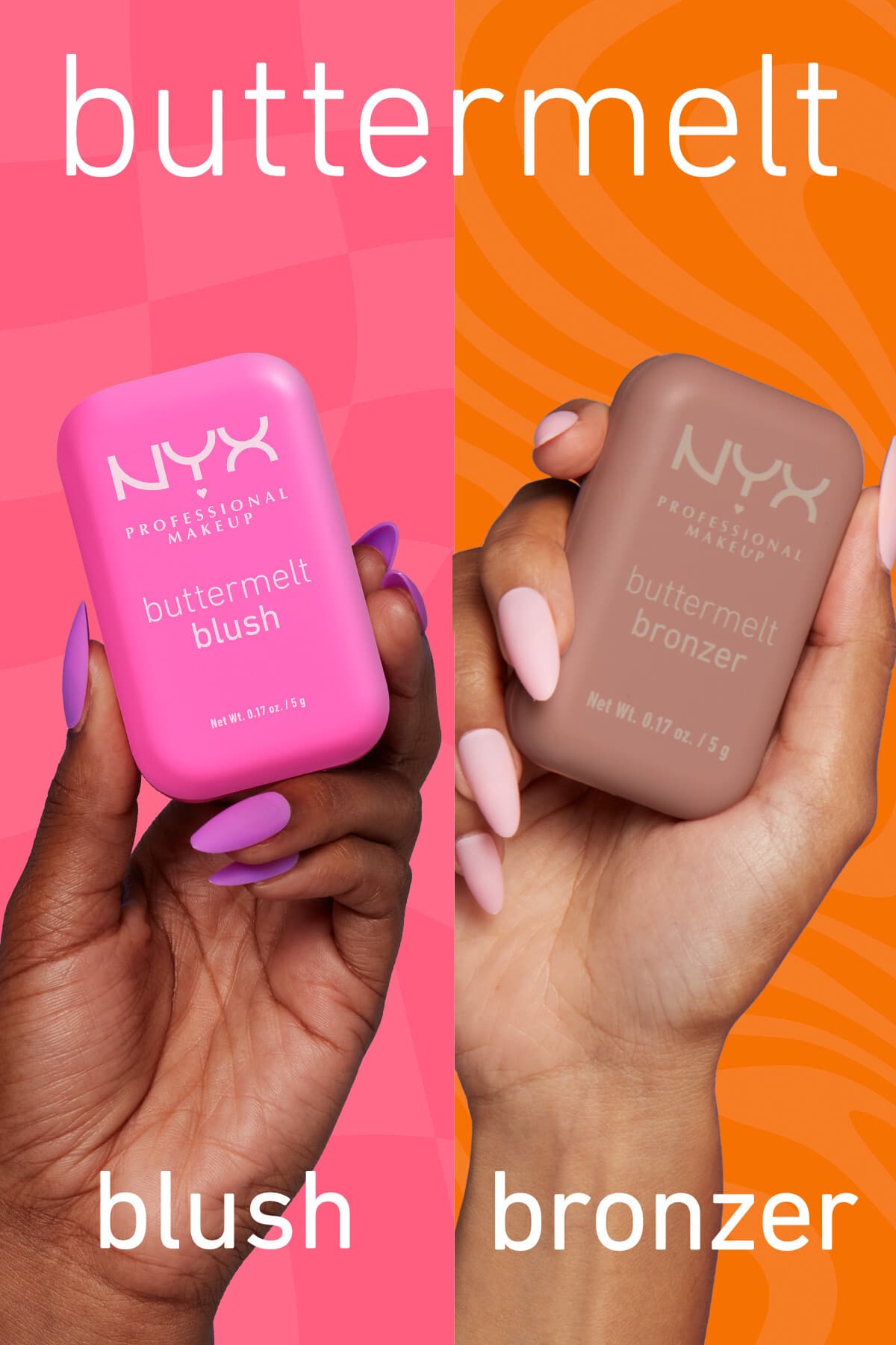 رژگونه کرمی پودری Buttermelt NYX Professional Makeup ماندگار تا ۱۲ ساعت رنگ 04 U Know Butta رژگونه کرمی پودری Buttermelt NYX Professional Makeup ماندگار تا ۱۲ ساعت رنگ 04 U Know Butta