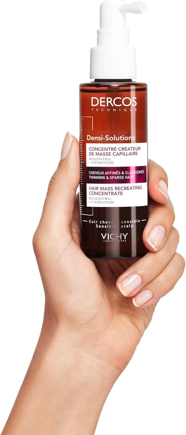 لوسیون ضخیمکننده مو برای موهای ضعیف و کمپشت Vichy Dercos Densi-Solutions بدون عطر 100ml لوسیون ضخیمکننده مو برای موهای ضعیف و کمپشت Vichy Dercos Densi-Solutions بدون عطر 100ml