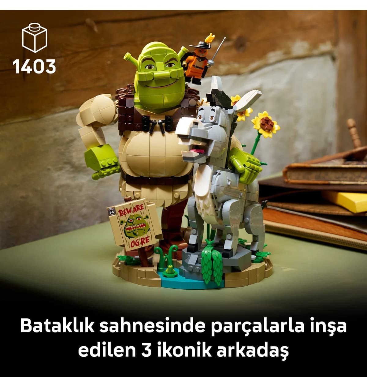 لگو Shrek بزرگسالان با 1403 قطعه مدل 72423 لگو Shrek بزرگسالان با 1403 قطعه مدل 72423