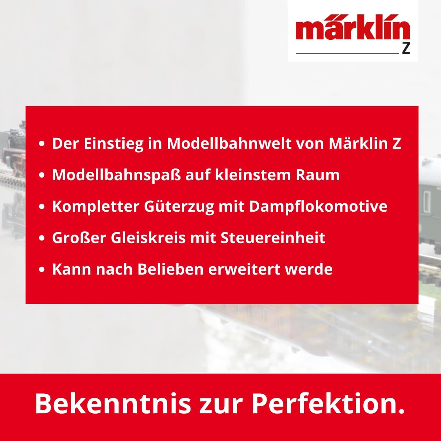 ست استارتر قطار باری Märklin مقیاس 1:220 ریل Z مدل 81701 ست استارتر قطار باری Märklin مقیاس 1:220 ریل Z مدل 81701