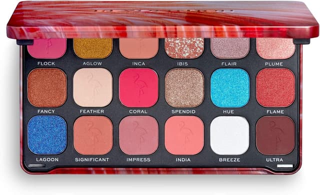 پالت آرایش چشم Revolution Beauty London مدل Flamboyance Flamingo پالت آرایش چشم Revolution Beauty London مدل Flamboyance Flamingo