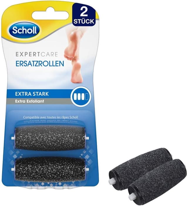 غلتکهای یدکی Scholl Expert care برای دستگاه برقی رفع پینه Dr. Scholl's، 2 عدد غلتکهای یدکی Scholl Expert care برای دستگاه برقی رفع پینه Dr. Scholl's، 2 عدد