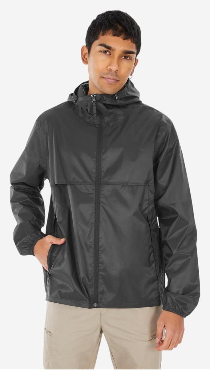 بارانی مردانه Decathlon Quechua فضای باز مشکی Raincut بارانی مردانه Decathlon Quechua فضای باز مشکی Raincut