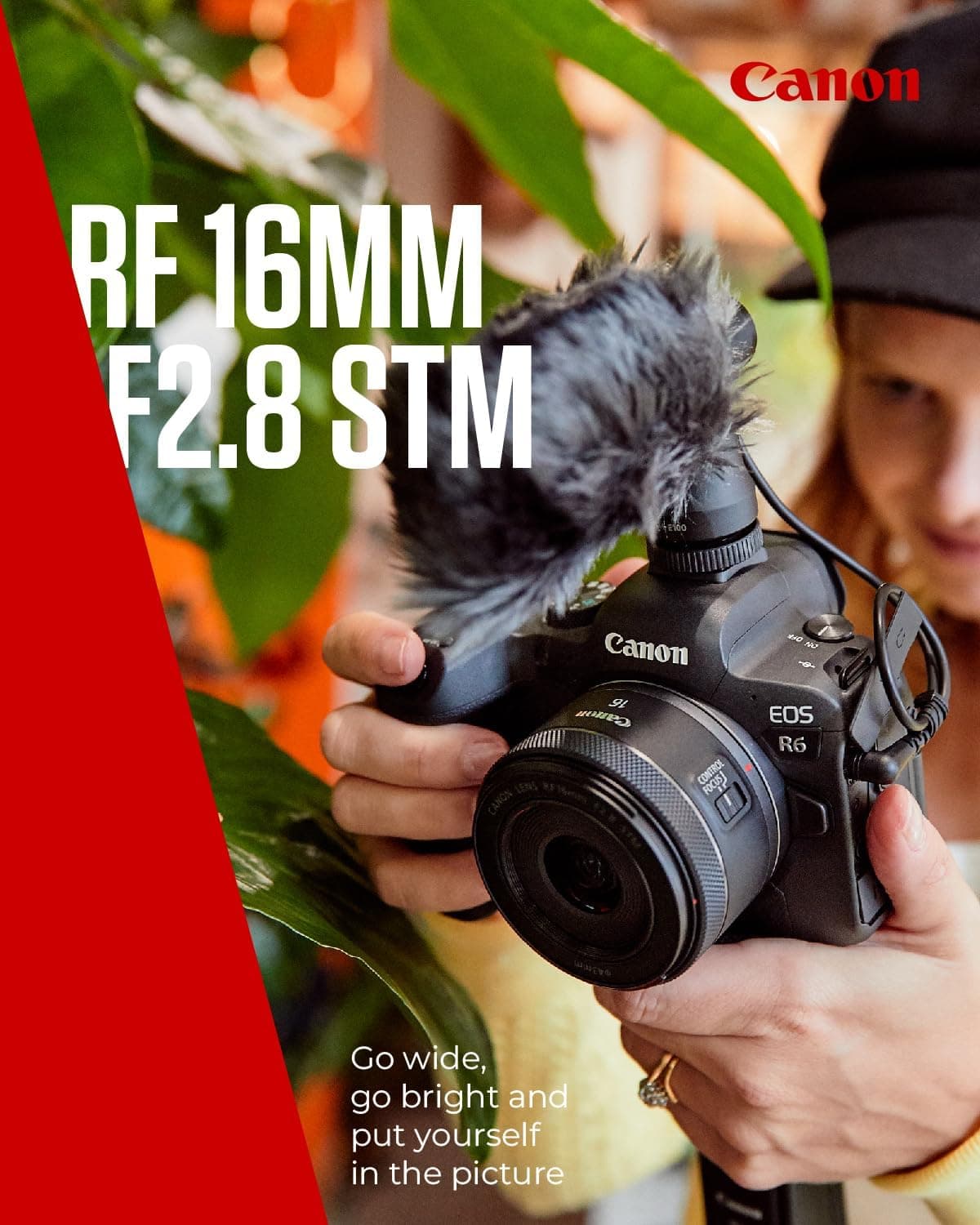 لنز فوقعریض Canon برای دوربینهای سری R مدل RF 16Mm F2.8 Stm لنز فوقعریض Canon برای دوربینهای سری R مدل RF 16Mm F2.8 Stm