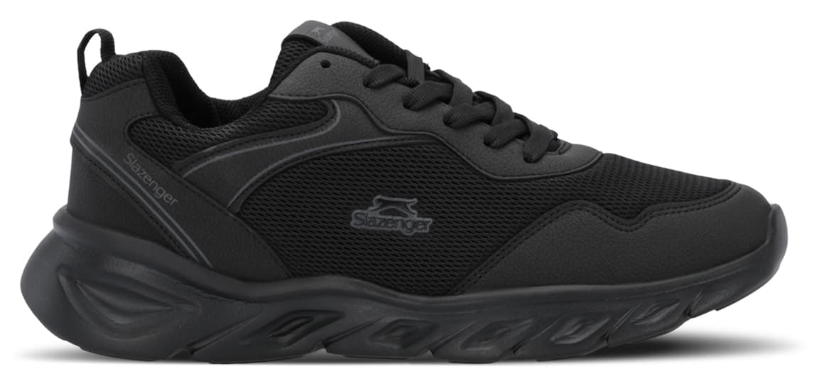 کفش ورزشی مردانه Slazenger مشکی مخصوص دویدن و پیادهروی مدل ELON I کفش ورزشی مردانه Slazenger مشکی مخصوص دویدن و پیادهروی مدل ELON I