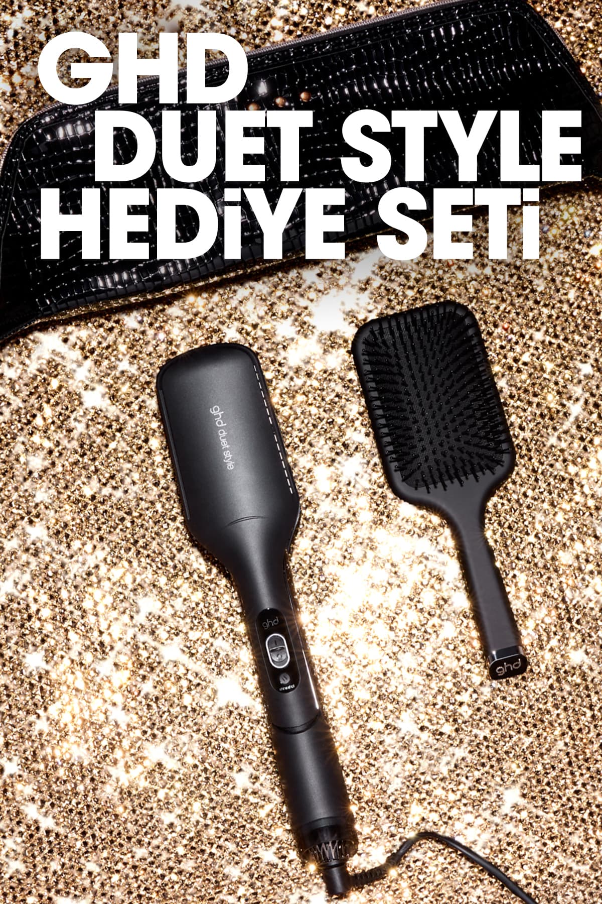 ست فرمدهنده Ghd Duet Style ۲ در ۱ با شانه و کیف ست فرمدهنده Ghd Duet Style ۲ در ۱ با شانه و کیف