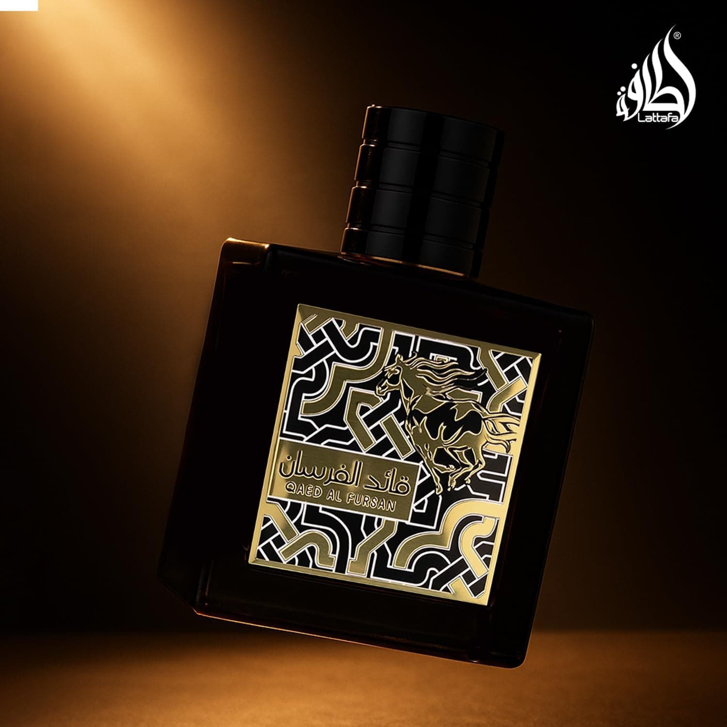 ادوپرفیوم Lattafa Qaed Al Fursan حجم 90ml ادوپرفیوم Lattafa Qaed Al Fursan حجم 90ml
