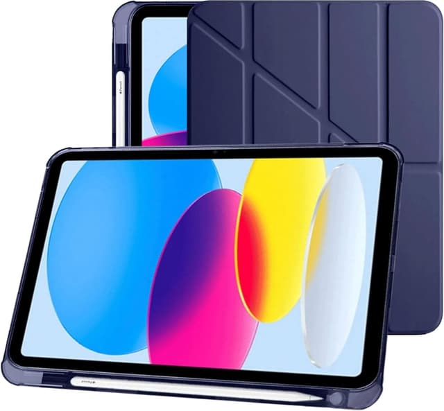 کیف تبلت KlasseGear مناسب iPad 10.9 اینچ 2022 نسل 10 جای قلم سرمهای کیف تبلت KlasseGear مناسب iPad 10.9 اینچ 2022 نسل 10 جای قلم سرمهای