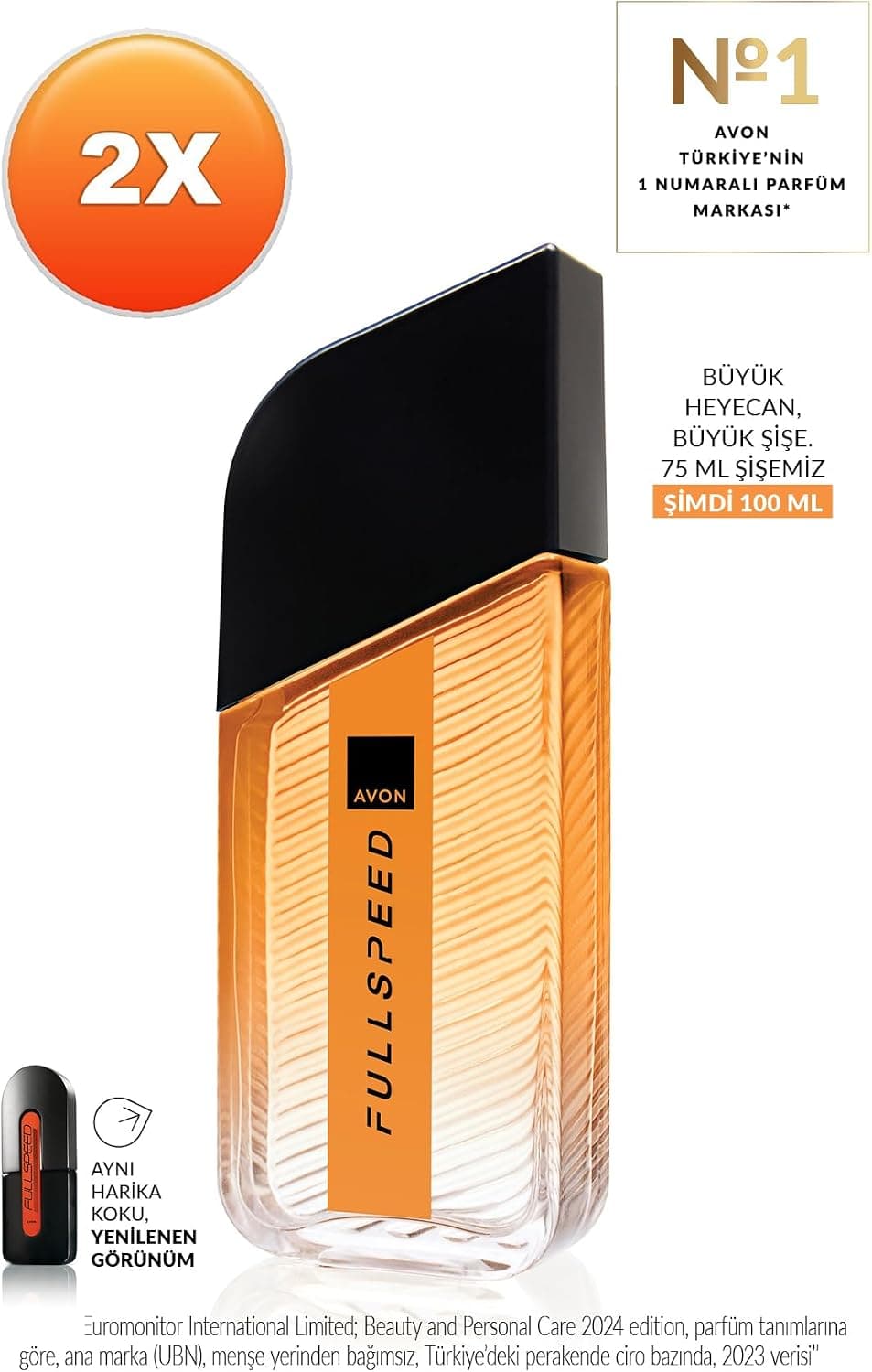 ست ادکلن مردانه AVON Full Speed ادو تویلت 75ml دوتایی ست ادکلن مردانه AVON Full Speed ادو تویلت 75ml دوتایی