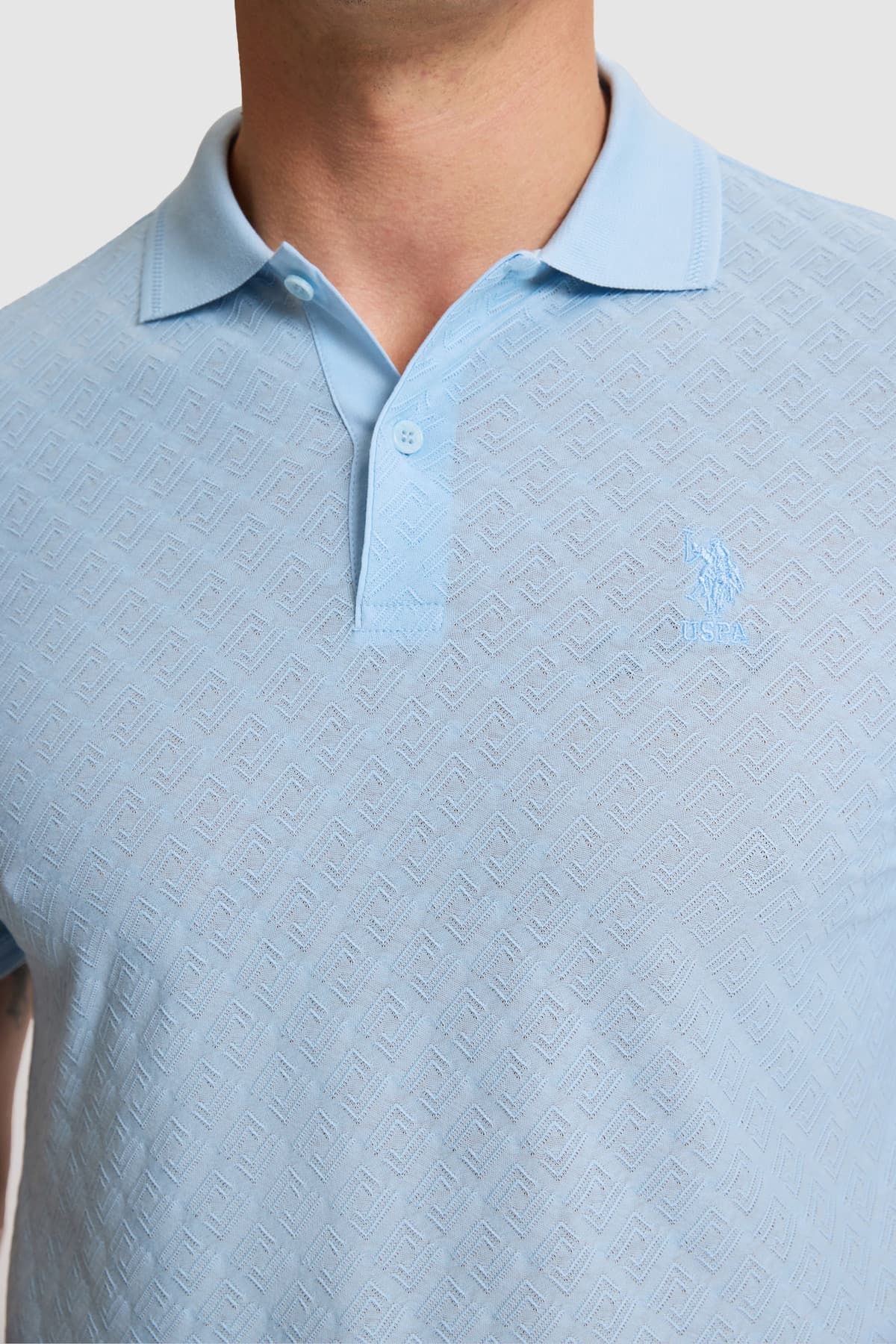 تیشرت مردانه U.S. Polo Assn. آبی فیت معمولی یقه پولو مدل 50322563-VR036 تیشرت مردانه U.S. Polo Assn. آبی فیت معمولی یقه پولو مدل 50322563-VR036