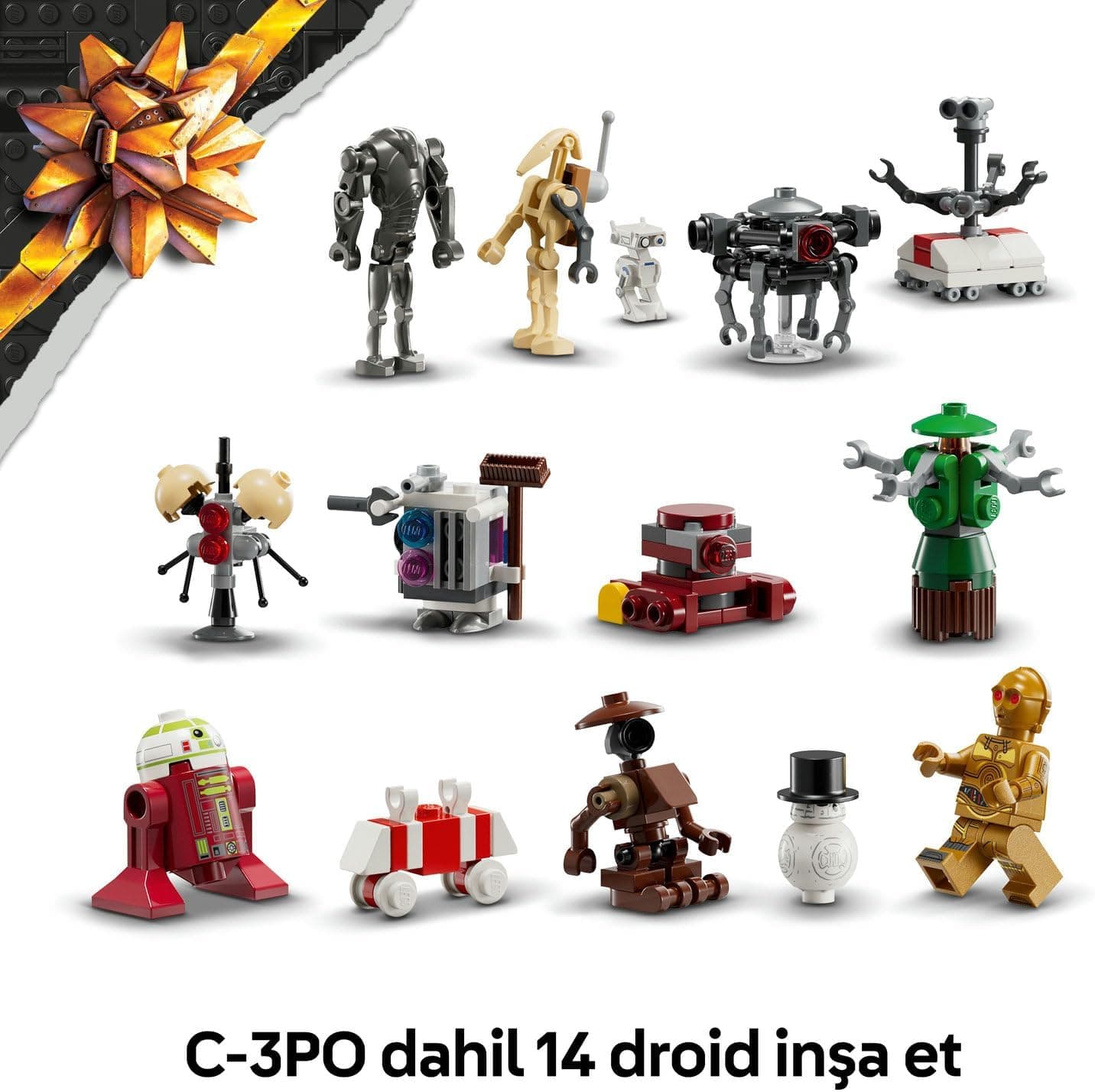 لگو Star Wars تقویم سال نو 2025 مدل 75418 با 263 قطعه لگو Star Wars تقویم سال نو 2025 مدل 75418 با 263 قطعه