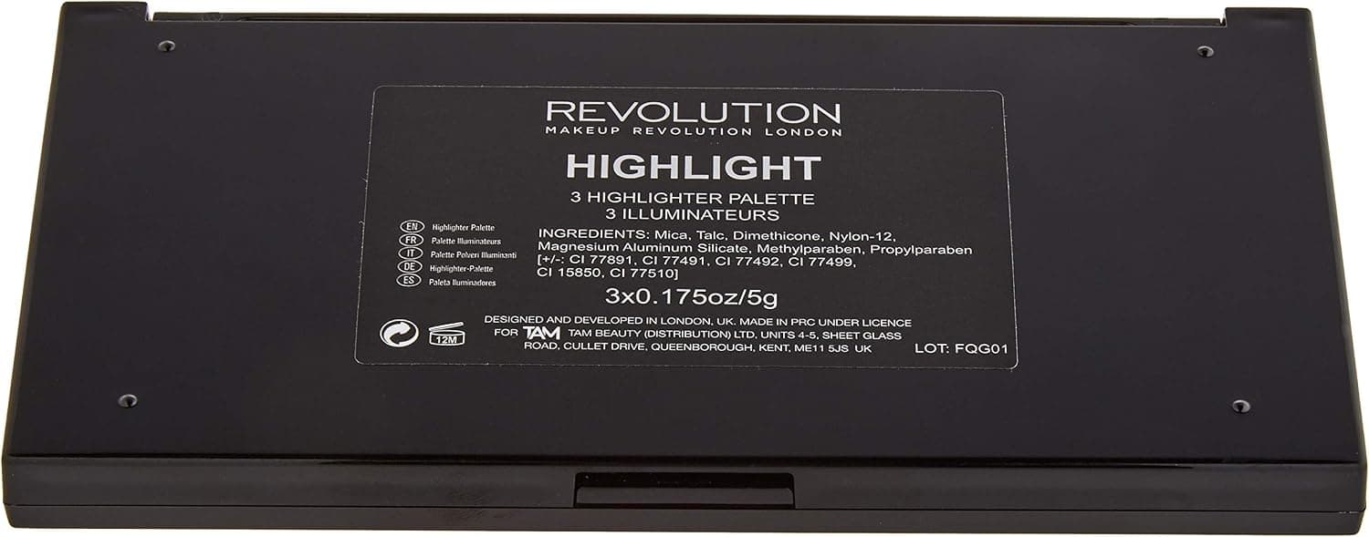 پالت هایلایتر Makeup Revolution مدل Highlight، 15 g پالت هایلایتر Makeup Revolution مدل Highlight، 15 g