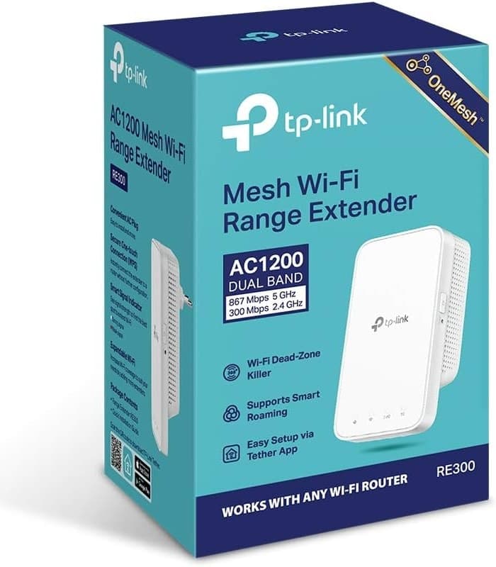 توسعهدهنده برد وایفای Mesh TP-Link MERCUSYS مدل AC1200 توسعهدهنده برد وایفای Mesh TP-Link MERCUSYS مدل AC1200