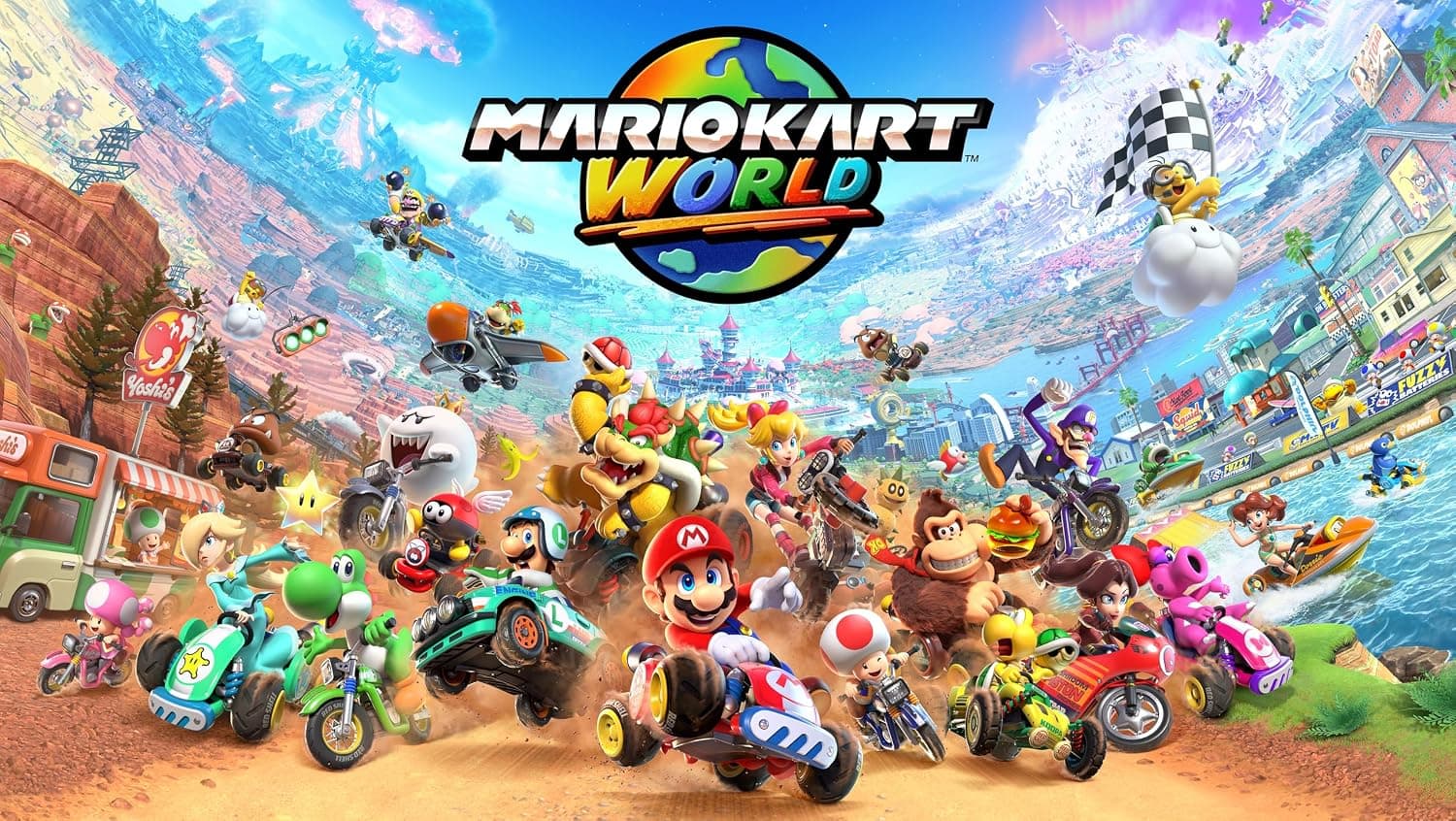 کنسول بازی Nintendo Switch 2 همراه Mario Kart World نسخه بینالمللی کنسول بازی Nintendo Switch 2 همراه Mario Kart World نسخه بینالمللی