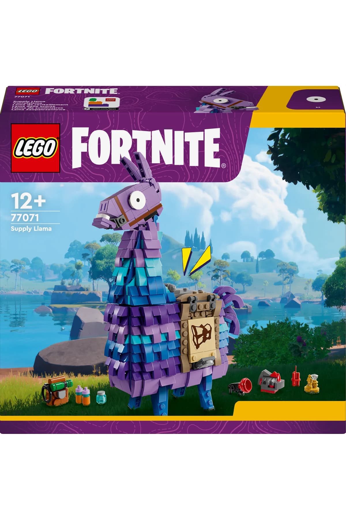 ست ساختنی اسباببازی 12+ لگو Fortnite لامای مهمات مدل 77071 (691 قطعه) ست ساختنی اسباببازی 12+ لگو Fortnite لامای مهمات مدل 77071 (691 قطعه)