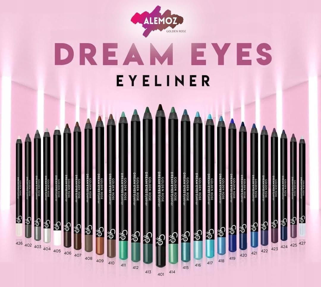 مداد چشم نرم مات Golden Rose Dream Eyes مدل 420 مداد چشم نرم مات Golden Rose Dream Eyes مدل 420