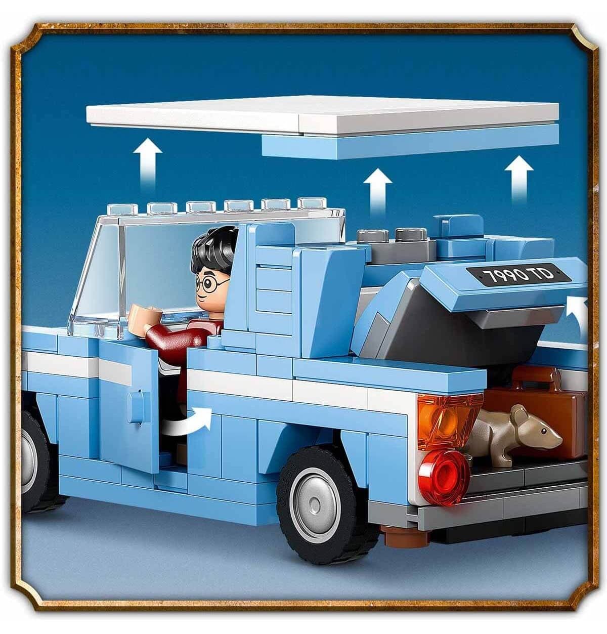 لگو Harry Potter Ford Anglia پرنده مدل 76424 لگو Harry Potter Ford Anglia پرنده مدل 76424