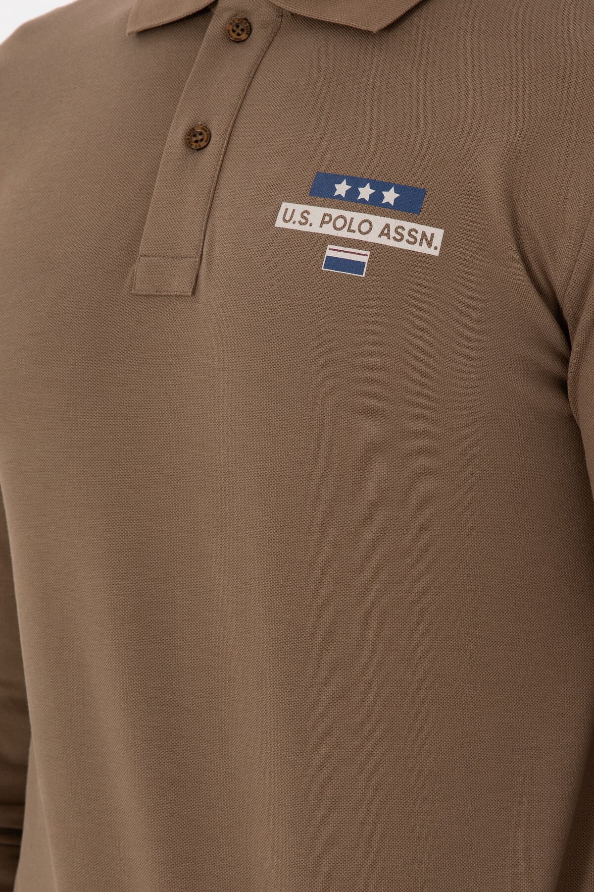 سویشرت مردانه U.S. Polo Assn. خاکی مدل 50293741-VR027 سویشرت مردانه U.S. Polo Assn. خاکی مدل 50293741-VR027