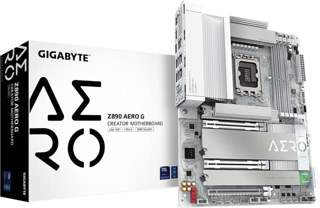 مادربرد GIGABYTE سوکت Intel LGA1851 ATX مدل Z890 AERO G مادربرد GIGABYTE سوکت Intel LGA1851 ATX مدل Z890 AERO G