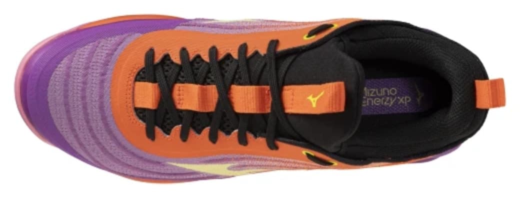 کفش والیبال یونیسکس Mizuno Wave Luminous Elite نارنجی و بنفش کفش والیبال یونیسکس Mizuno Wave Luminous Elite نارنجی و بنفش
