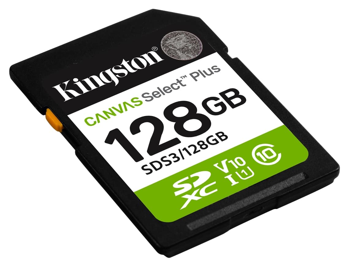 کارت حافظه SD Kingston Canvas Select Plus 128GB 150MB/s مدل SDS3/128GB کارت حافظه SD Kingston Canvas Select Plus 128GB 150MB/s مدل SDS3/128GB
