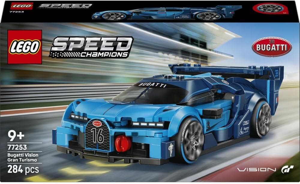 لگو ماشین اسپرت Speed Champions Bugatti Vision GT مدل 77253 لگو ماشین اسپرت Speed Champions Bugatti Vision GT مدل 77253