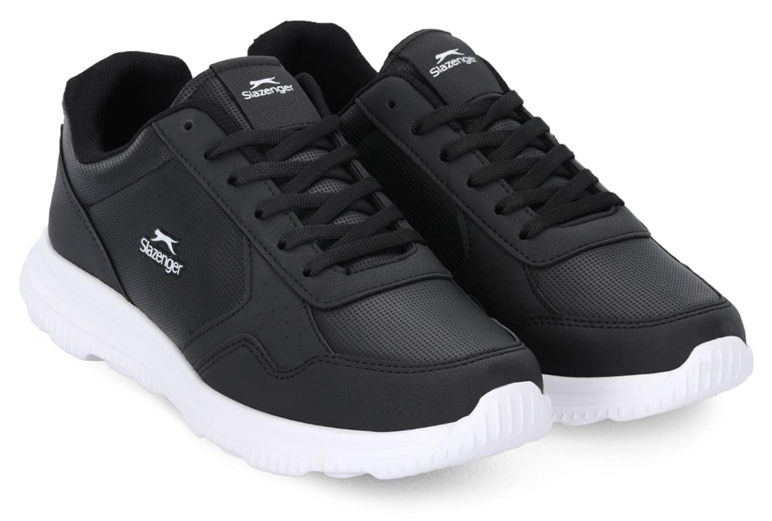 کفش ورزشی یونیسکس Slazenger مشکی سفید دویدن و پیادهروی مدل EVEREST I کفش ورزشی یونیسکس Slazenger مشکی سفید دویدن و پیادهروی مدل EVEREST I