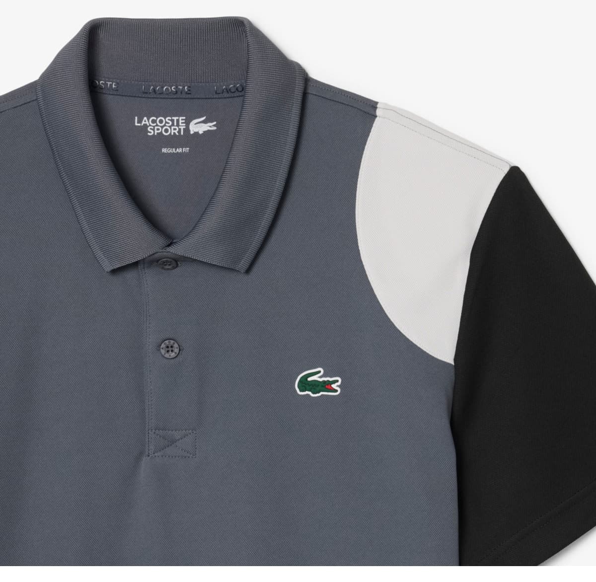 پولو مردانه Lacoste SPORT فیت معمولی رنگبلوک خاکستری پولو مردانه Lacoste SPORT فیت معمولی رنگبلوک خاکستری