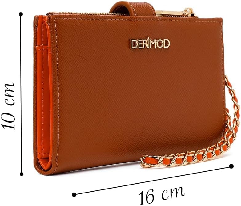 کیف پول زنانه Derimod قهوهای مدل 000A2D570318 کیف پول زنانه Derimod قهوهای مدل 000A2D570318