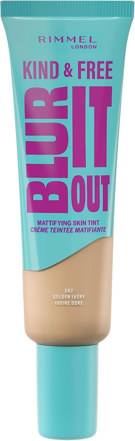 اسکین تینت Rimmel مات کننده Kind & Free BLUR IT OUT مدل 082 عاجی طلایی اسکین تینت Rimmel مات کننده Kind & Free BLUR IT OUT مدل 082 عاجی طلایی