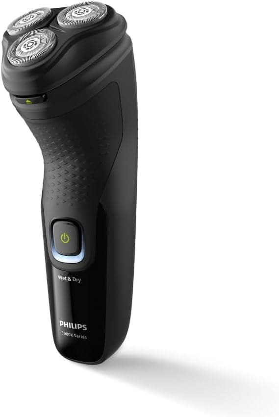 ماشین اصلاح مردانه PHILIPS سری 3000X با تیغه PowerCut، سری انعطافپذیر 5D، اصلاح خشک و مرطوب، مدل X3021/00 ماشین اصلاح مردانه PHILIPS سری 3000X با تیغه PowerCut، سری انعطافپذیر 5D، اصلاح خشک و مرطوب، مدل X3021/00