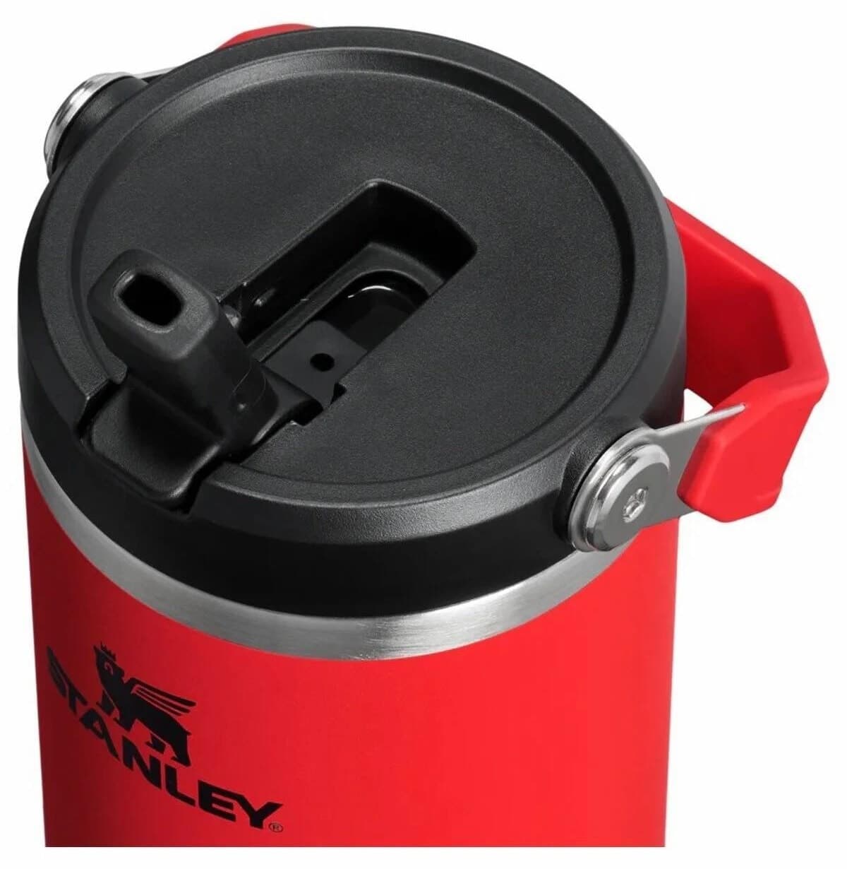 لیوان ترموس Stanley با نی IceFlow Flip Straw 2.0 قرمز 0.89L 30Oz مدل 10-13424-0209 لیوان ترموس Stanley با نی IceFlow Flip Straw 2.0 قرمز 0.89L 30Oz مدل 10-13424-0209