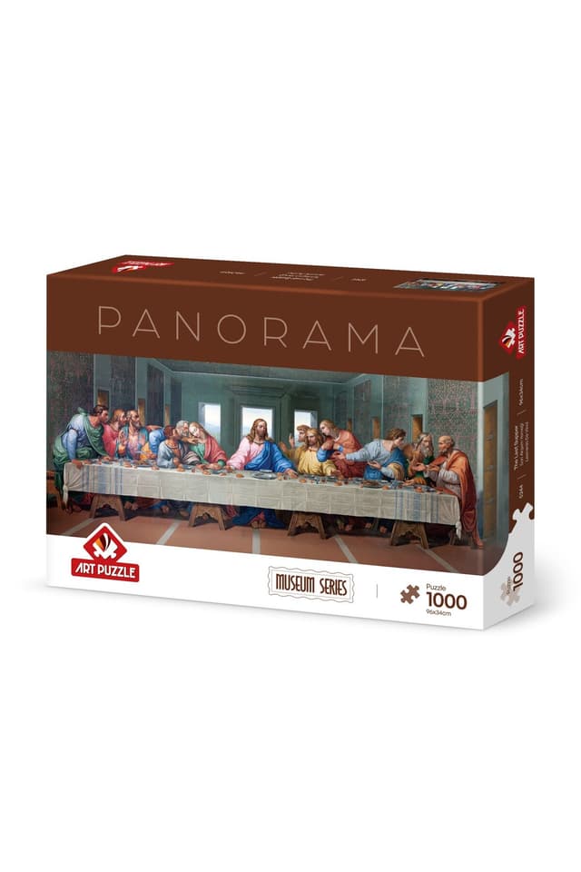 پازل 1000 تکه Art Puzzle طرح شام آخر مدل Panorama Museum پازل 1000 تکه Art Puzzle طرح شام آخر مدل Panorama Museum