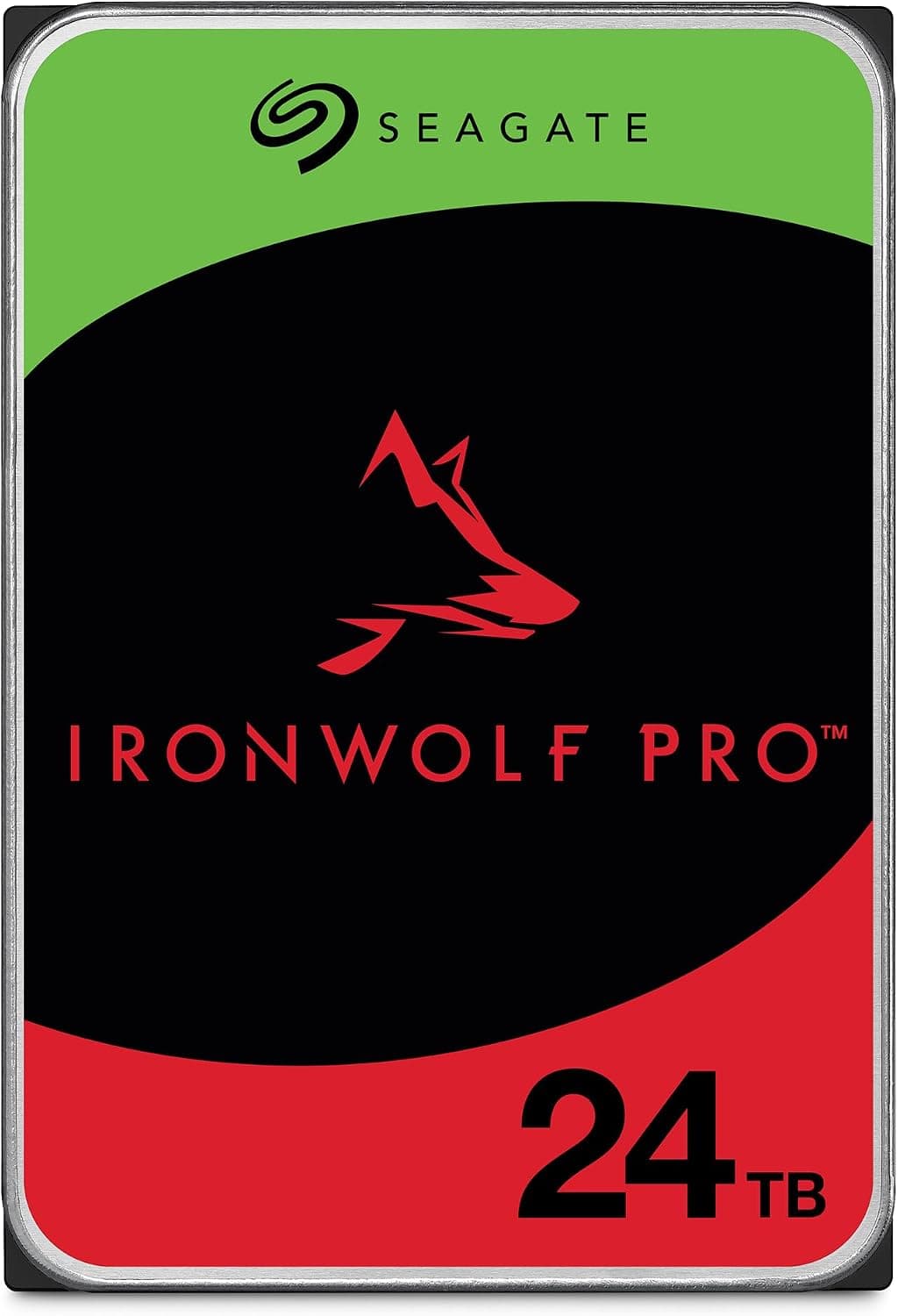 هارد دیسک داخلی NAS برای RAID، Seagate IronWolf، 4TB، CMR، 3.5 اینچ، SATA، 6GB/s، 5,400 RPM، کش 256MB، مدل ST4000VN006 هارد دیسک داخلی NAS برای RAID، Seagate IronWolf، 4TB، CMR، 3.5 اینچ، SATA، 6GB/s، 5,400 RPM، کش 256MB، مدل ST4000VN006